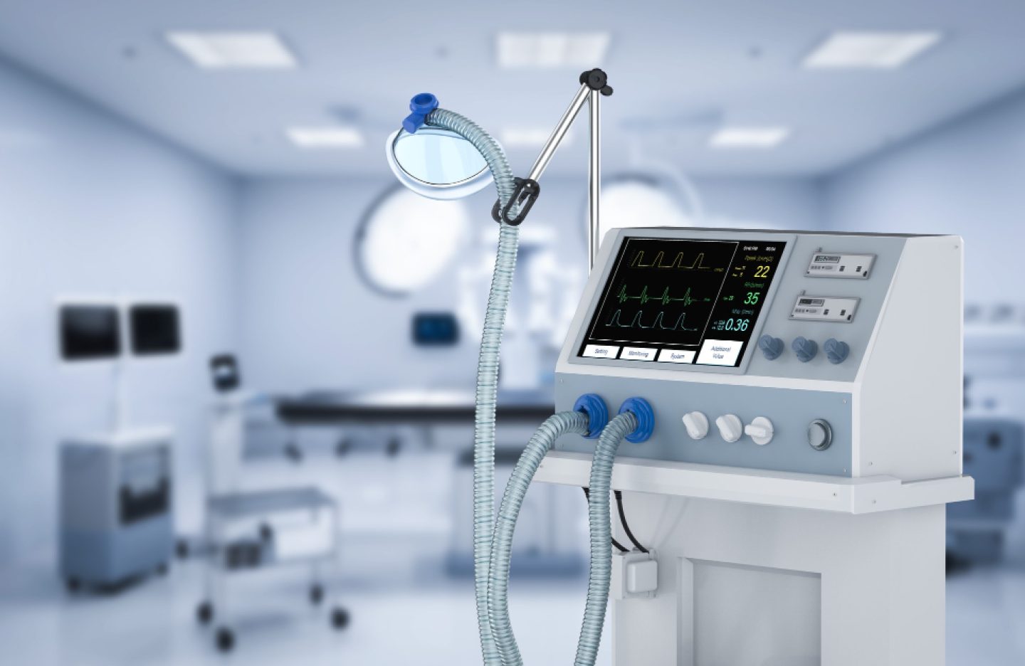 3d-rendering-medical-ventilator-machine-hospital